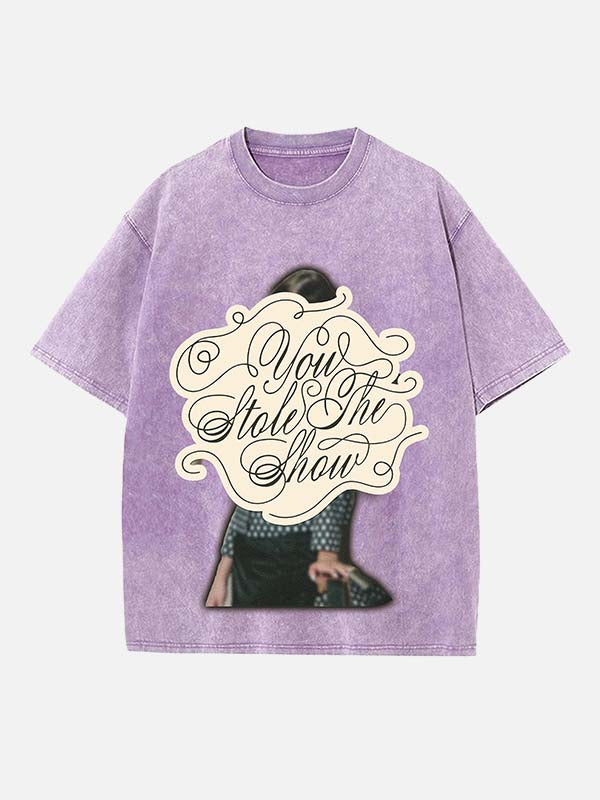 Sienna Spiro Print Round Neck T-shirt