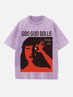 The Goo Goo Dolls Print Round Neck T-shirt