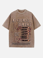 My Chemical Romance Print Round Neck T-shirt