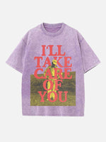 Tyler, The Creator Print Round Neck T-shirt