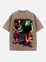 Imagine Dragons Print Round Neck T-shirt