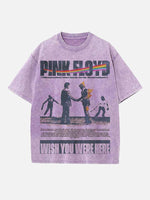 Pink Floyd Print Round Neck T-shirt