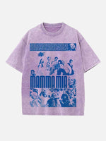 ABBA Print Round Neck T-shirt