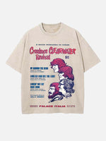Creedence Clearwater Revival Print Round Neck T-shirt