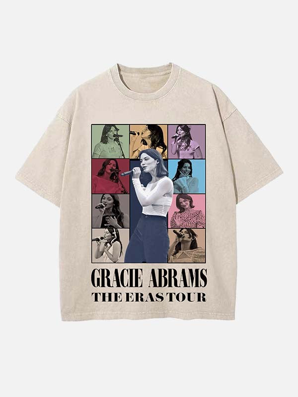 Gracie Abrams Print Round Neck T-shirt
