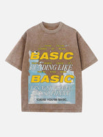 Djo Print Round Neck T-shirt