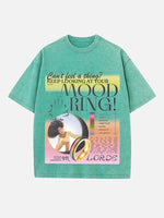 Lorde Print Round Neck T-shirt