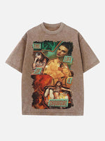 Taylor Swift Print Round Neck T-shirt