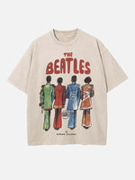 The Beatles Print Round Neck T-shirt