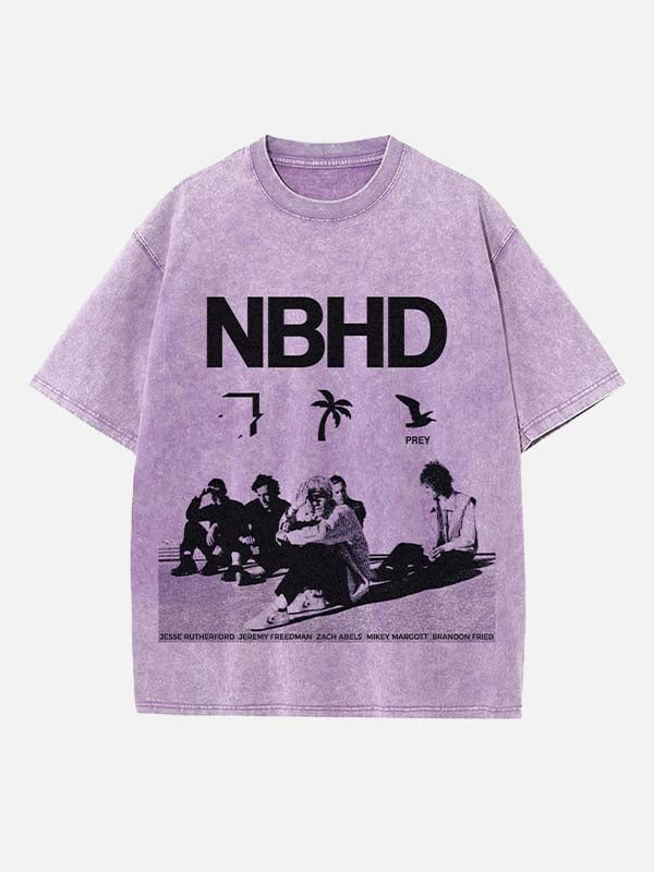 The Neighbourhood Print Round Neck T-shirt