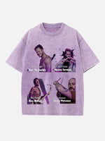 Imagine Dragons Print Round Neck T-shirt