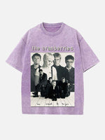 The Cranberries Print Round Neck T-shirt
