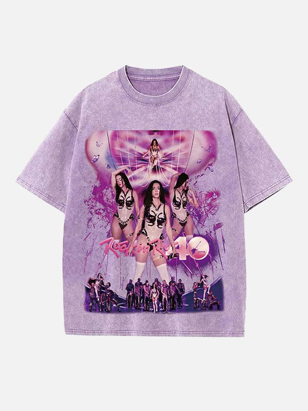 Katy Perry Print Round Neck T-shirt
