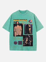 Tame Impala Print Round Neck T-shirt