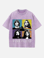 Pink Floyd Print Round Neck T-shirt