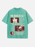 The Beatles Print Round Neck T-shirt
