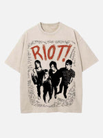 Paramore Print Round Neck T-shirt