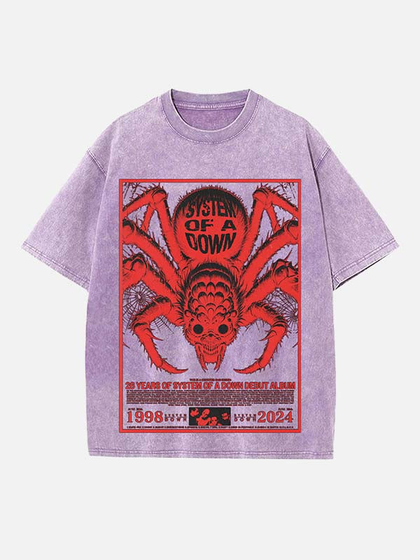 System of a Down Print Round Neck T-shirt