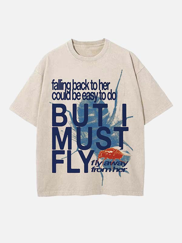 Djo Print Round Neck T-shirt