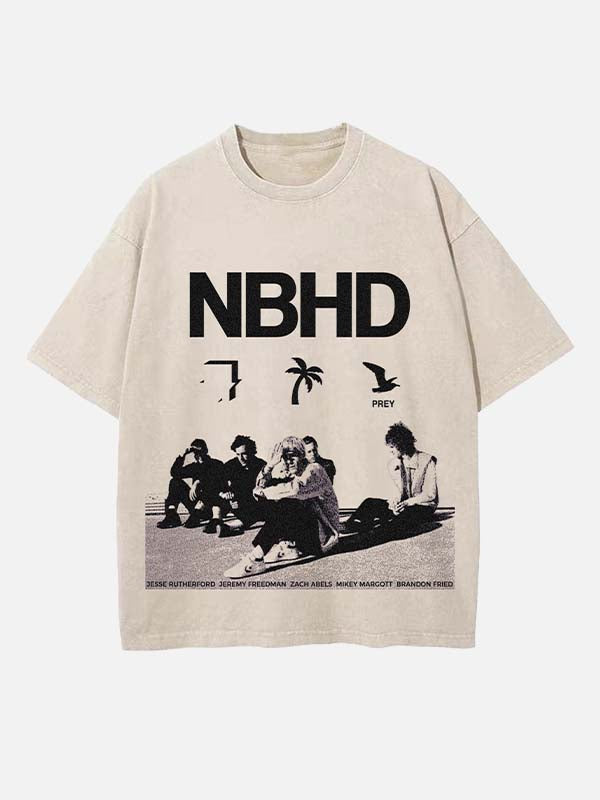 The Neighbourhood Print Round Neck T-shirt
