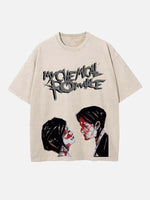 My Chemical Romance Print Round Neck T-shirt