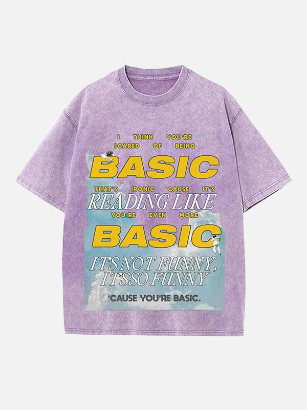 Djo Print Round Neck T-shirt