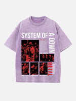 System of a Down Print Round Neck T-shirt