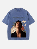 Shawn Mendes Print Round Neck T-shirt