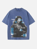 Lorde Print Round Neck T-shirt