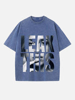 Tate McRae Print Round Neck T-shirt
