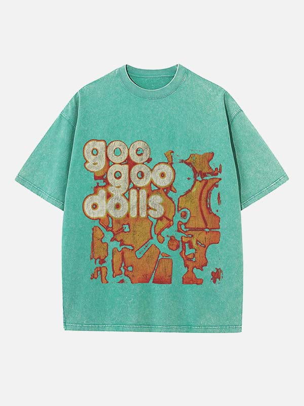 The Goo Goo Dolls Print Round Neck T-shirt