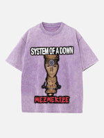 System of a Down Print Round Neck T-shirt