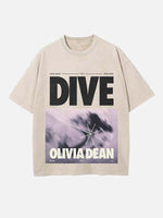 Olivia Dean Print Round Neck T-shirt