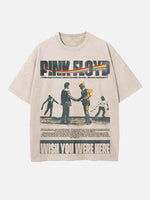 Pink Floyd Print Round Neck T-shirt
