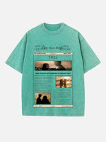 The Goo Goo Dolls Print Round Neck T-shirt