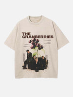 The Cranberries Print Round Neck T-shirt