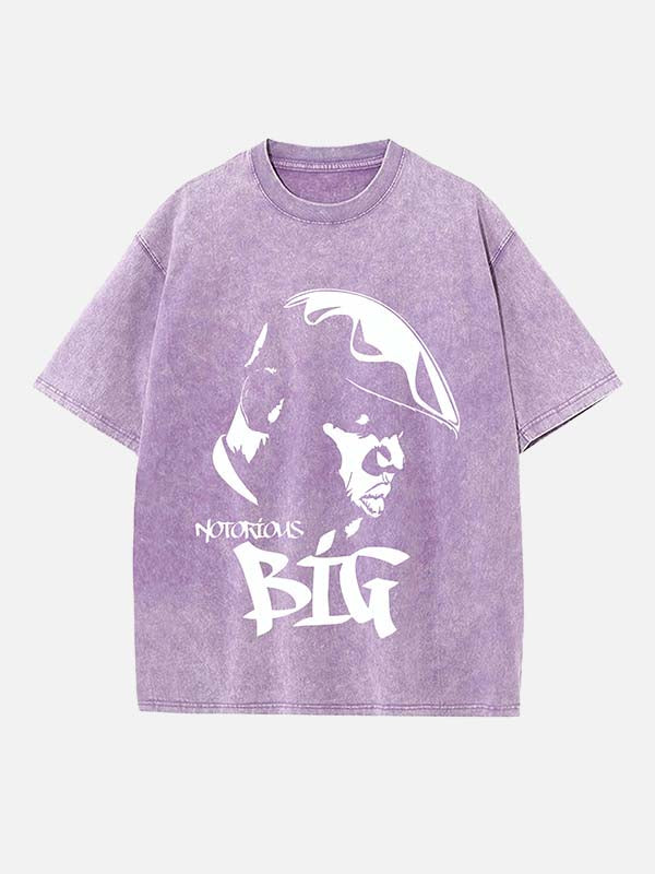 The Notorious B.I.G. Print Round Neck T-shirt