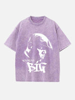 The Notorious B.I.G. Print Round Neck T-shirt
