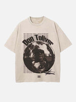 Don Toliver Print Round Neck T-shirt