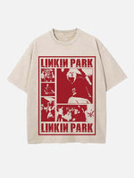 Linkin Park Print Round Neck T-shirt