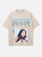 Beabadoobee Print Round Neck T-shirt