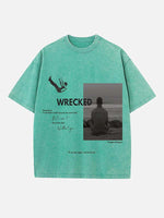 Imagine Dragons Print Round Neck T-shirt