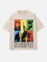 Ed Sheeran Print Round Neck T-shirt