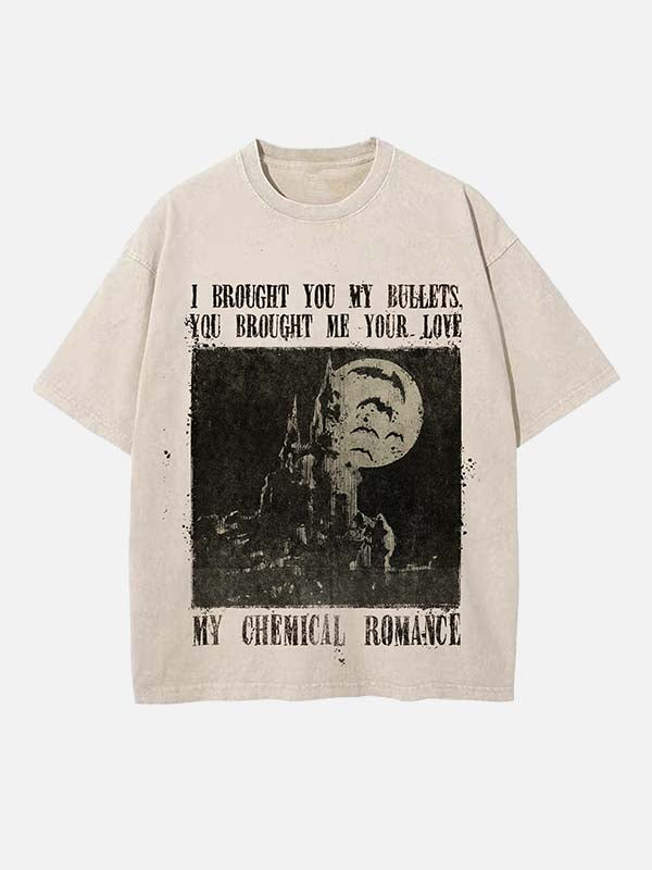 My Chemical Romance Print Round Neck T-shirt