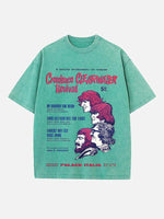 Creedence Clearwater Revival Print Round Neck T-shirt
