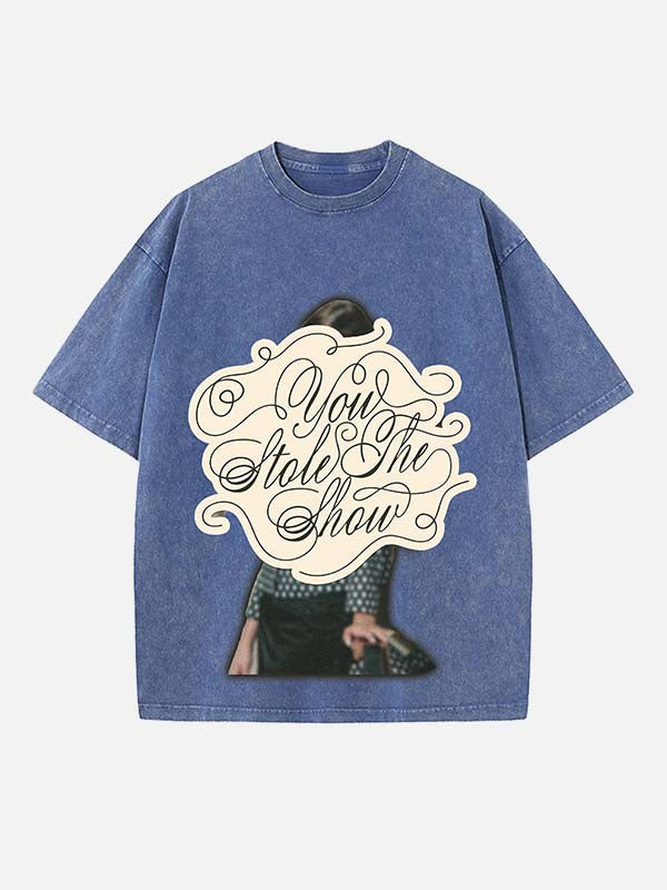 Sienna Spiro Print Round Neck T-shirt