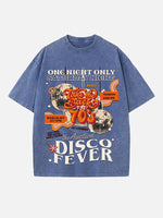 ABBA Print Round Neck T-shirt