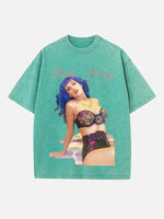 Katy Perry Print Round Neck T-shirt