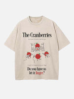 The Cranberries Print Round Neck T-shirt
