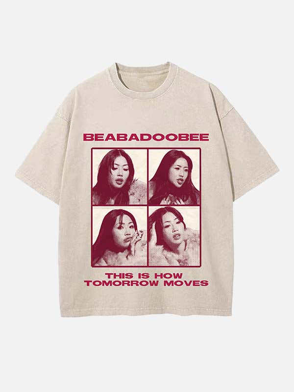 Beabadoobee Print Round Neck T-shirt